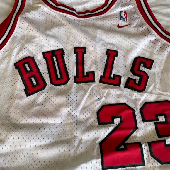 Vintage Nike NBA Michael Jordan #23 Chicago Bulls Jersey XL Flight 8403 - Picture 4 of 16